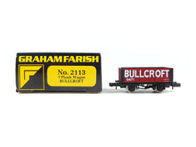 Laden Sie das Bild in den Galerie-Viewer, Graham Farish N Offener Güterwagen BULLCROFT 2113 OVP