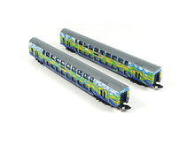 Laden Sie das Bild in den Galerie-Viewer, Märklin Z Doppelstockwagen-Set „Touristik“ 1 DB AG 87306 neu OVP