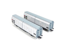 Laden Sie das Bild in den Galerie-Viewer, Roco H0 Güterwagen Set Schiebewandwagen SBB 2 tlg 6600110 neu OVP