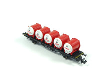 Laden Sie das Bild in den Galerie-Viewer, Fleischmann N Behältertragwagen Lbs598 EKU DB 8230 OVP