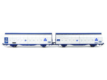Laden Sie das Bild in den Galerie-Viewer, Roco H0 Güterwagen Schiebewandwagen Vetropack ÖBB 44123 OVP