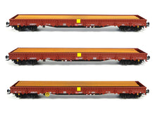 Laden Sie das Bild in den Galerie-Viewer, Märklin H0 Niederbordwagen-Set Res-x DB AG 47162 neu OVP