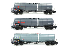 Laden Sie das Bild in den Galerie-Viewer, Märklin H0 Kesselwagen-Set Zacns 47551 neu OVP