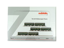 Laden Sie das Bild in den Galerie-Viewer, Märklin Z Personenwagen-Paare Umbauwagen Wagendisplay DB 87061 neu OVP