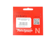 Laden Sie das Bild in den Galerie-Viewer, Fleischmann H0 Isolier Schienenverbinder Profi Gleis 12 Stück 6433 neu