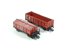 Laden Sie das Bild in den Galerie-Viewer, Fleischmann N Hochbordwagen und Klappdeckelwagen DB 8205 8210 OVP