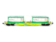 Laden Sie das Bild in den Galerie-Viewer, Roco H0 Containertragwagen GATX 6600279 neu OVP