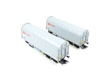 Laden Sie das Bild in den Galerie-Viewer, Märklin H0 Schiebeplanenwagen-Set Shimmns Ermewa 47230 neu OVP