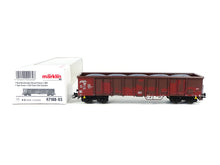 Laden Sie das Bild in den Galerie-Viewer, Märklin H0 Hochbordwagen Eanos-x 052 mit Ladegut Schotter DB AG 47188-03 neu OVP