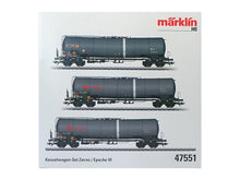 Laden Sie das Bild in den Galerie-Viewer, Märklin H0 Kesselwagen-Set Zacns 47551 neu OVP