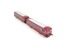 Laden Sie das Bild in den Galerie-Viewer, Märklin H0 Schienenbus mit Steuerwagen BR 798+BR 998 DB mfx+ sound 38980 neu OVP