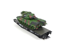 Laden Sie das Bild in den Galerie-Viewer, Märklin H0 Schwerlast-Flachwagen Rlmmps Leo 1A1 48879 neu OVP
