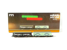 Laden Sie das Bild in den Galerie-Viewer, Märklin Z Schiebewandwagen-Set "Mineralwasser" DB 82152 OVP