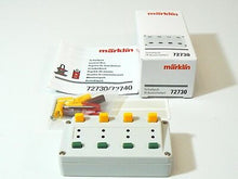 Laden Sie das Bild in den Galerie-Viewer, Märklin H0 Stellpult Schaltpult 4 Ein-/Ausschalter 72730 neu, OVP