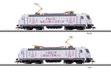 Laden Sie das Bild in den Galerie-Viewer, Märklin H0 Weihnachtslokomotive Baureihe 185.2 2025 mfx+ sound 36025 neu OVP