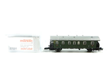 Laden Sie das Bild in den Galerie-Viewer, Märklin Z Einheitspersonenwagen BCi Donnerbüchse DB 87501 OVP