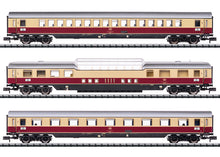 Laden Sie das Bild in den Galerie-Viewer, Minitrix N Schnellzugwagen-Set „Rheinpfeil“ 1 MHI 15368 neu OVP