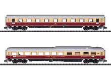Laden Sie das Bild in den Galerie-Viewer, Minitrix N Schnellzugwagen-Set „Rheinpfeil“ 2 MHI 15369 neu OVP