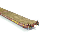 Laden Sie das Bild in den Galerie-Viewer, Flachwageneinheit TWA, braun mit Zugschluss Beleuchtung, NME H0 532490 DC neu OVP