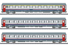 Laden Sie das Bild in den Galerie-Viewer, Märklin H0 Schnellzugwagen-Set "EC 90 Vauban" SNCB/NMBS 43523 neu OVP