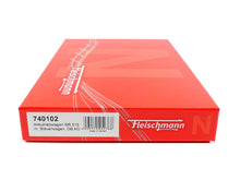 Laden Sie das Bild in den Galerie-Viewer, Fleischmann N Akkutriebwagen 515 mit Steuerwagen DB AG 740102 neu OVP