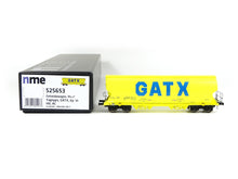Laden Sie das Bild in den Galerie-Viewer, NME H0 Getreidewagen Tagnpps 95m³ GATX neongrün 525653 AC neu OVP