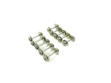 Laden Sie das Bild in den Galerie-Viewer, Roco H0 Ersatzteil Wechselstrom Radsatz 7,5 mm (24 mm), 10 Stück 40184 85630 neu