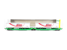 Laden Sie das Bild in den Galerie-Viewer, Trix H0 Doppel-Taschenwagen Sdggmrss Spedition Mars CFL 24473 neu OVP