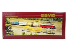 Laden Sie das Bild in den Galerie-Viewer, Bemo H0m Startset RhB Güterzug mit E-Lok Ge 4/4 II "Felsberg" 7258 100 OVP - Bastler