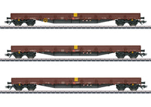 Laden Sie das Bild in den Galerie-Viewer, Märklin H0 Niederbordwagen-Set Res-x DB AG 47162 neu OVP