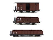 Laden Sie das Bild in den Galerie-Viewer, Liliput H0e Schmalspur Zugset mit Diesellok BR 2095 ÖBB 752 OVP- Bastler