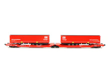Laden Sie das Bild in den Galerie-Viewer, Roco H0 Doppeltaschenwagen T3000e DB AG +Cargo 6600168 neu OVP
