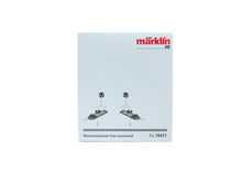 Laden Sie das Bild in den Galerie-Viewer, C Gleis Weichen Laternen Satz, 5 x Märklin 74471 H0 neu, OVP