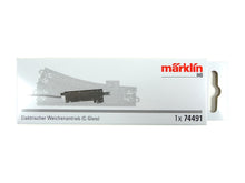 Laden Sie das Bild in den Galerie-Viewer, Märklin H0 C Gleis Weichenantrieb elektrisch Set 5 x 74491 neu OVP