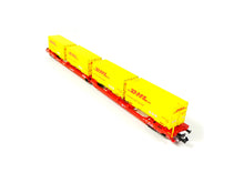 Laden Sie das Bild in den Galerie-Viewer, Fleischmann N Doppeltaschen-Gelenkwagen T3000e, DB AG 6660051 neu OVP