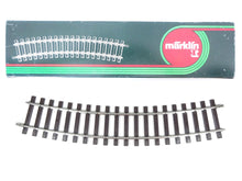 Laden Sie das Bild in den Galerie-Viewer, Märklin Spur 1 DC gebogene Gleise R 1020mm 20° 30' 10 Stück 5932 OVP