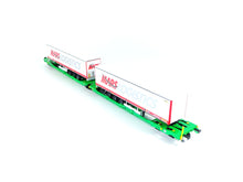 Laden Sie das Bild in den Galerie-Viewer, Trix H0 Doppel-Taschenwagen Sdggmrss Spedition Mars CFL 24473 neu OVP