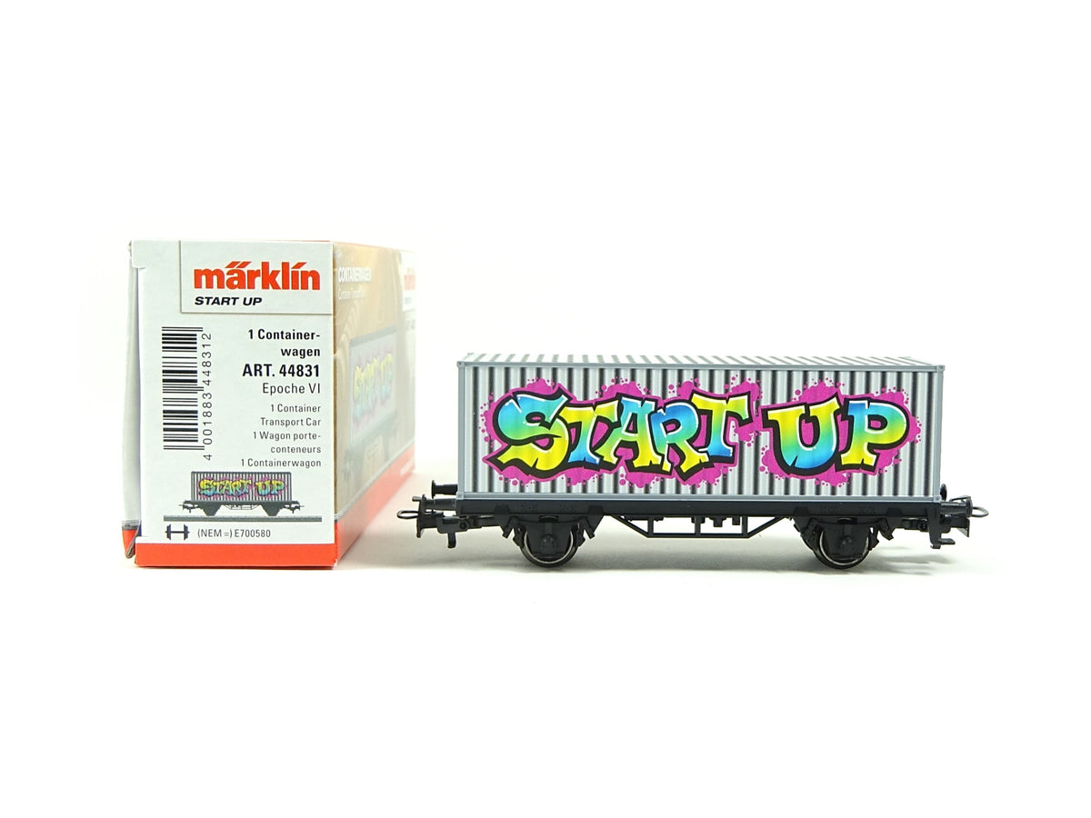 Wagon Porte-conteneurs Märklin HO 44831 - Start Up - Neuf