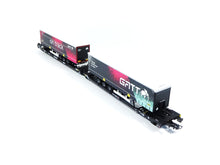 Laden Sie das Bild in den Galerie-Viewer, Roco H0 Doppeltaschen Gelenkwagen TX Logistik 6600170 neu OVP