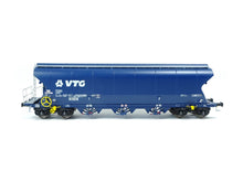 Laden Sie das Bild in den Galerie-Viewer, NME H0 Güterwagen Getreidewagen VTG blau AC 504673 neu OVP