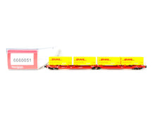 Laden Sie das Bild in den Galerie-Viewer, Fleischmann N Doppeltaschen-Gelenkwagen T3000e, DB AG 6660051 neu OVP