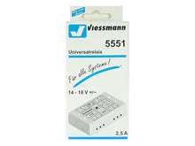 Laden Sie das Bild in den Galerie-Viewer, Viessmann H0 Universal-Relais 1 x 4UM 5551 OVP