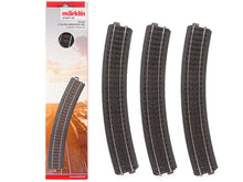 Laden Sie das Bild in den Galerie-Viewer, Start up C-Gleis 3x gebogenes Gleis R2, Märklin H0 20230 ( 24230 ) neu OVP