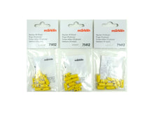 Laden Sie das Bild in den Galerie-Viewer, Modellbahn Stecker Set 30 Stück gelb, Märklin 71412 neu, OVP