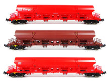 Laden Sie das Bild in den Galerie-Viewer, Roco H0 3-tlg. Set: Schwenkdachwagen Gattung Tadgs 959 DB AG 6600153 neu OVP