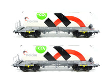 Laden Sie das Bild in den Galerie-Viewer, Roco H0 Set Silowagen Holcim 2 tlg 6600192 neu OVP