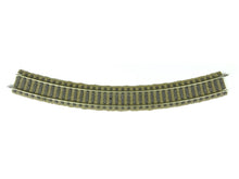 Laden Sie das Bild in den Galerie-Viewer, Fleischmann H0 Gleise gebogenes Gleis R2 Radius 420 mm Bogenwinkel 36° 10x 6125