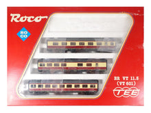 Laden Sie das Bild in den Galerie-Viewer, Roco H0 Personenwagen Set Helvetia BR VT 11.5 (VT 601) TEE DB 04070A OVP