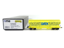 Laden Sie das Bild in den Galerie-Viewer, NME H0 Getreidewagen Tagnpps 95m³ GATX neongrün mit Getreideähren 525660 AC neu OVP