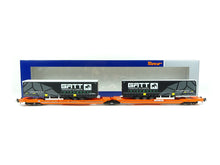 Laden Sie das Bild in den Galerie-Viewer, Doppeltaschen-Gelenkwagen T3000e Wascosa, Roco H0 77403 neu OVP